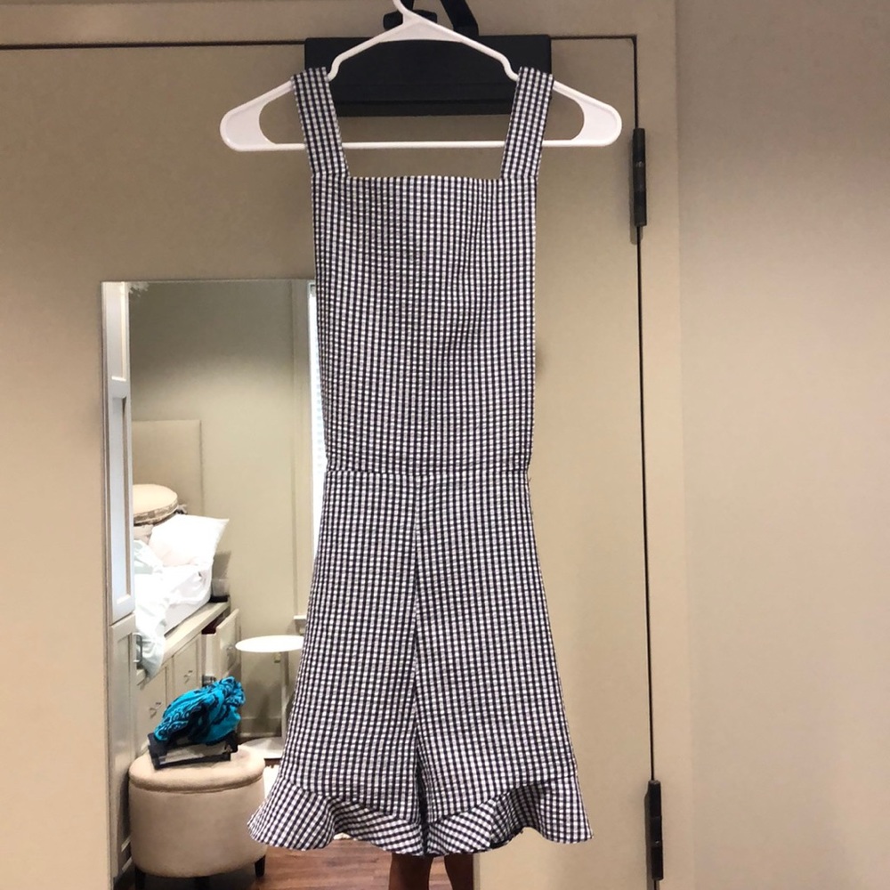 Black and White Romper